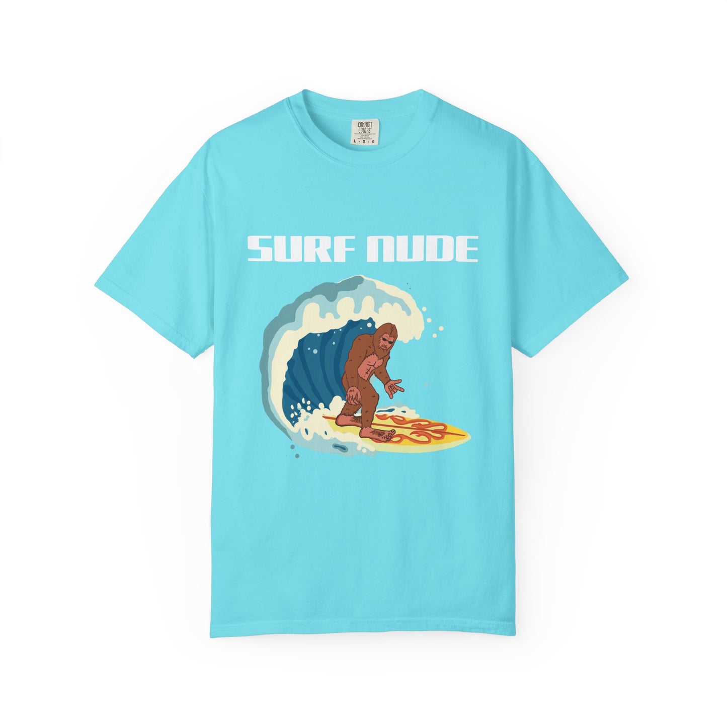BIG FOOT SURF NUDE TSHIRT