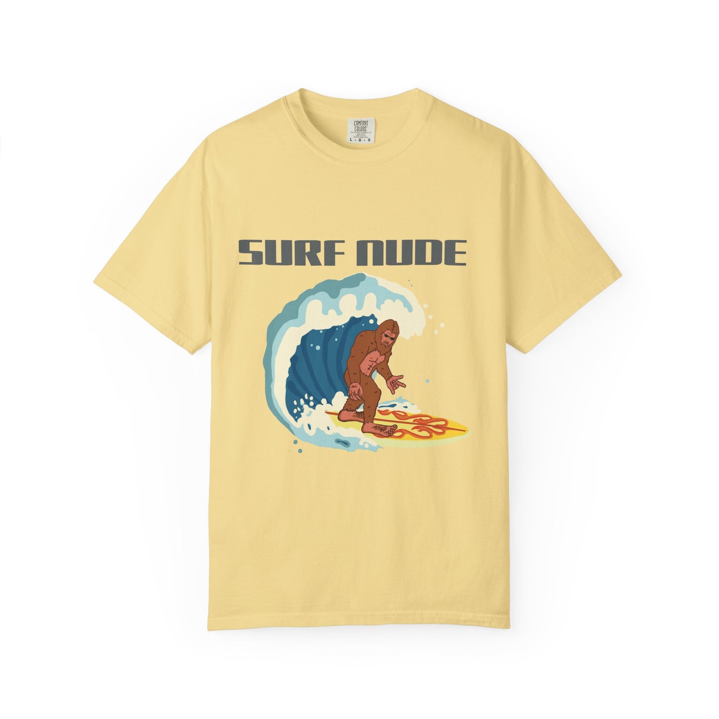 BIG FOOT SURF NUDE TSHIRT