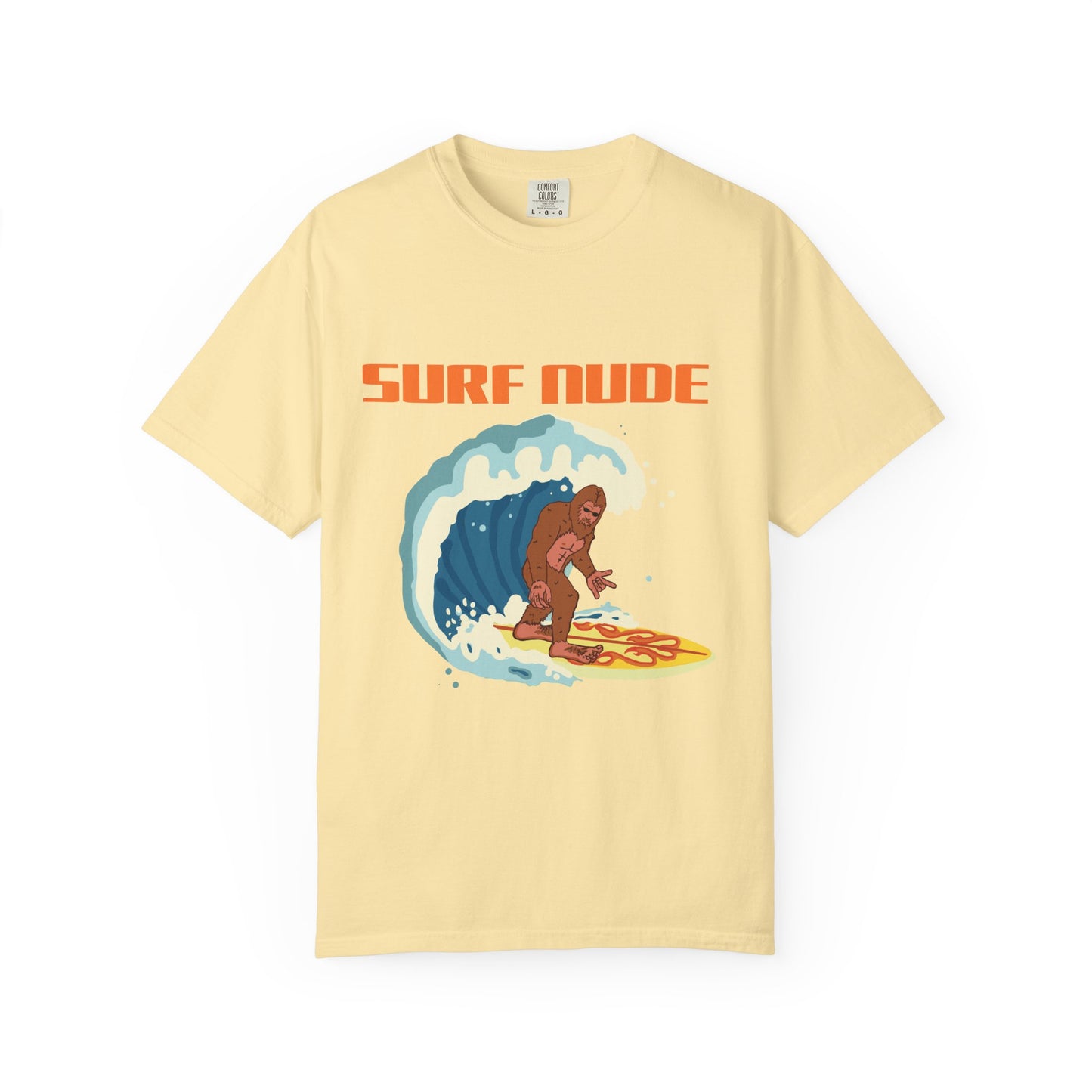 BIG FOOT SURF NUDE TSHIRT