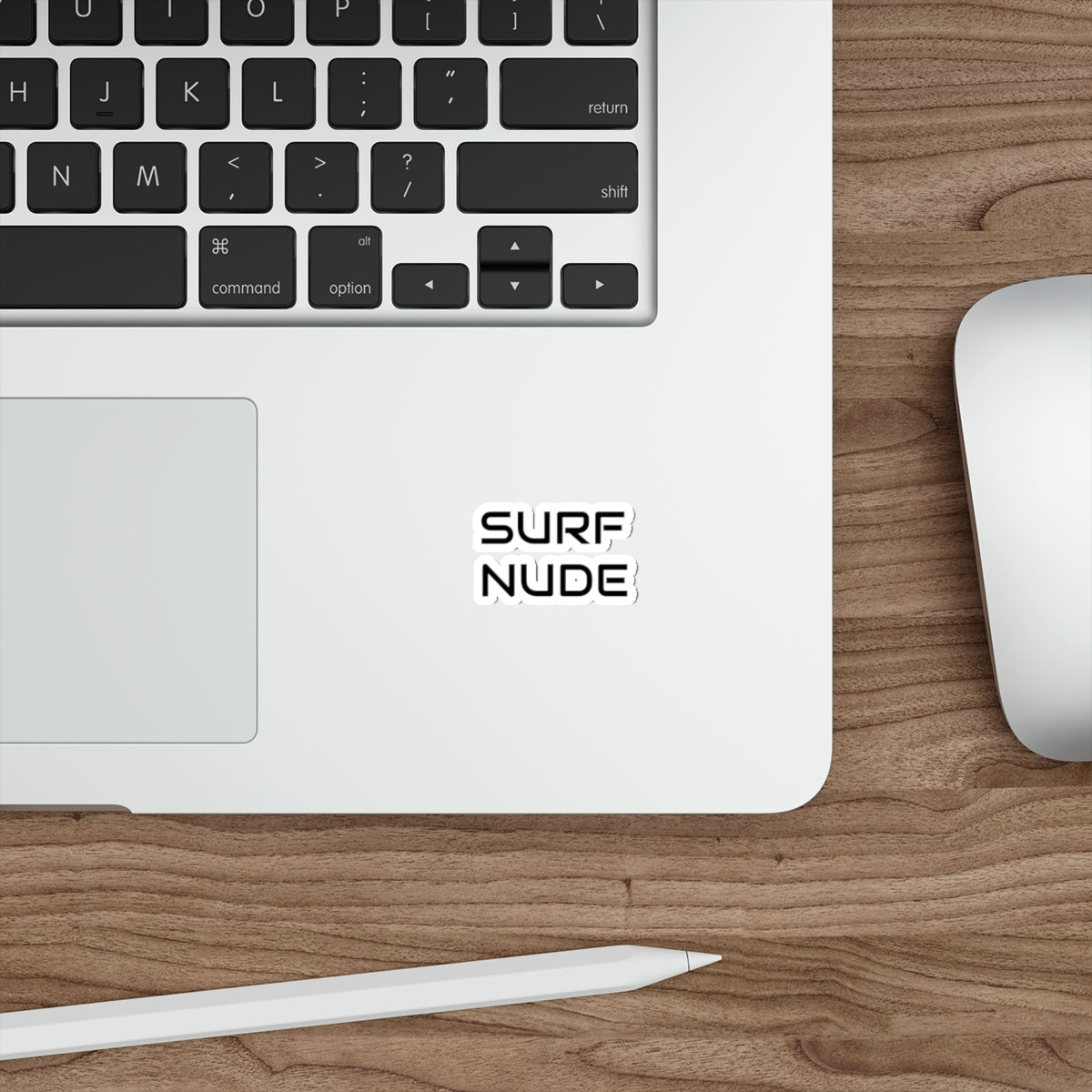 SURF NUDE Sticker
