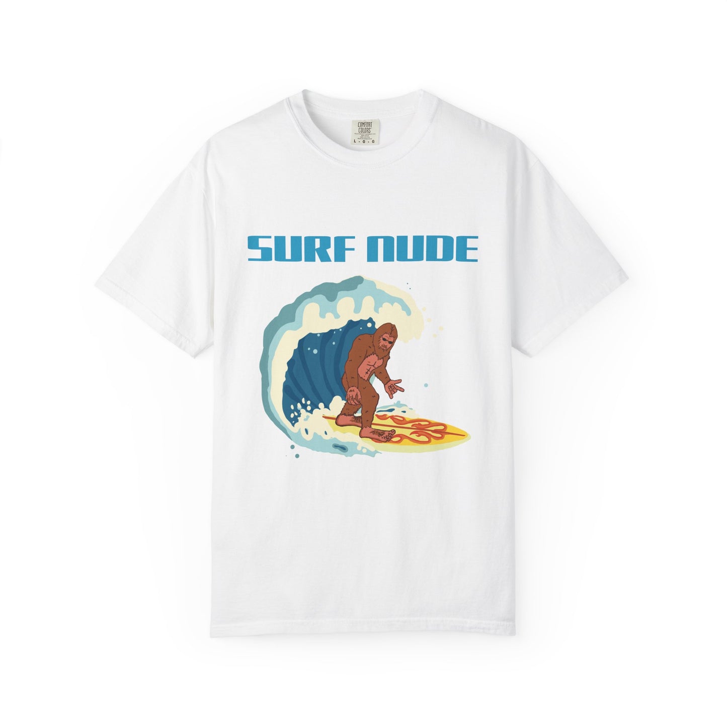 BIG FOOT SURF NUDE TSHIRT