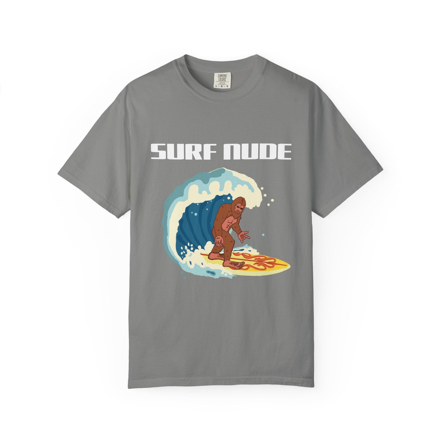 BIG FOOT SURF NUDE TSHIRT