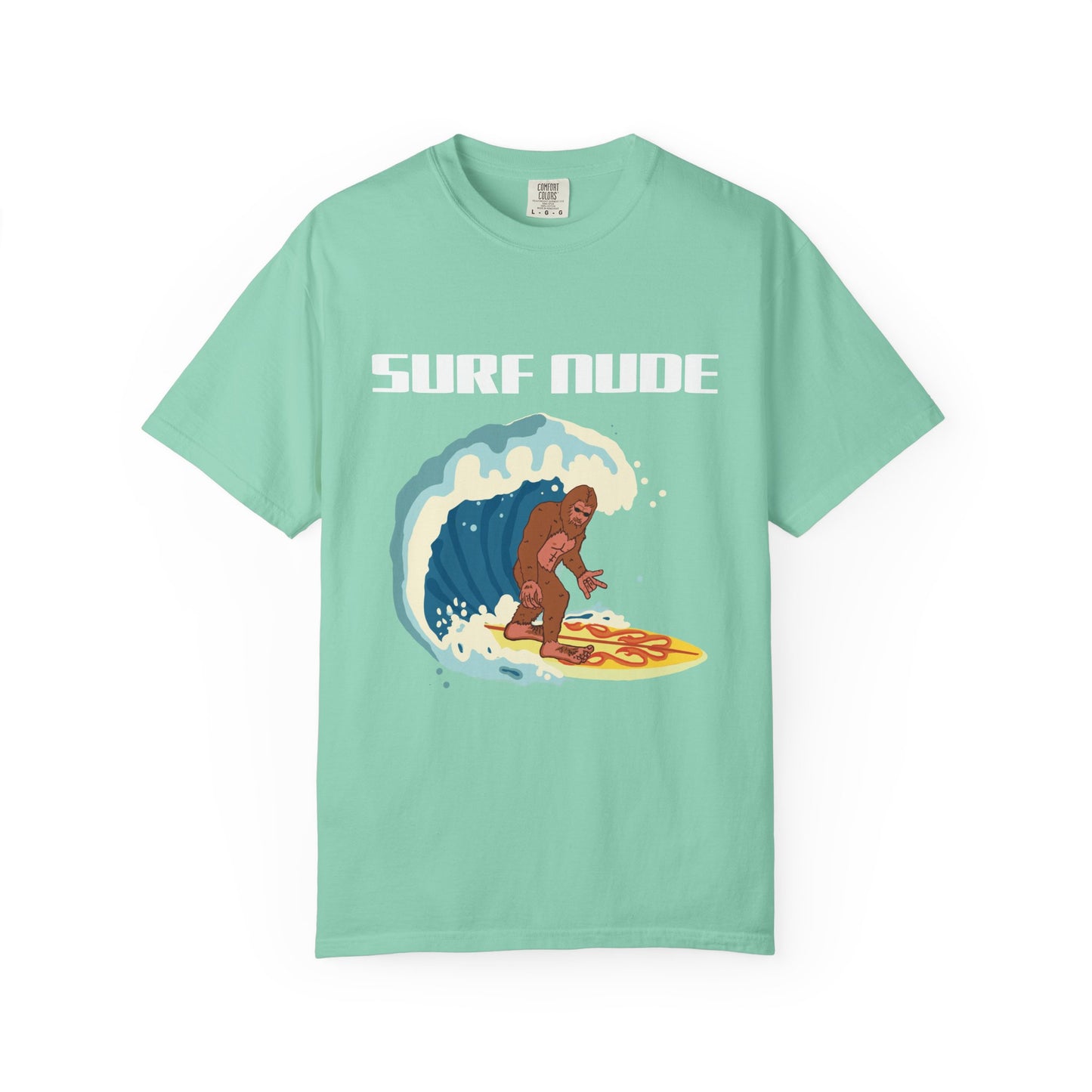 BIG FOOT SURF NUDE TSHIRT
