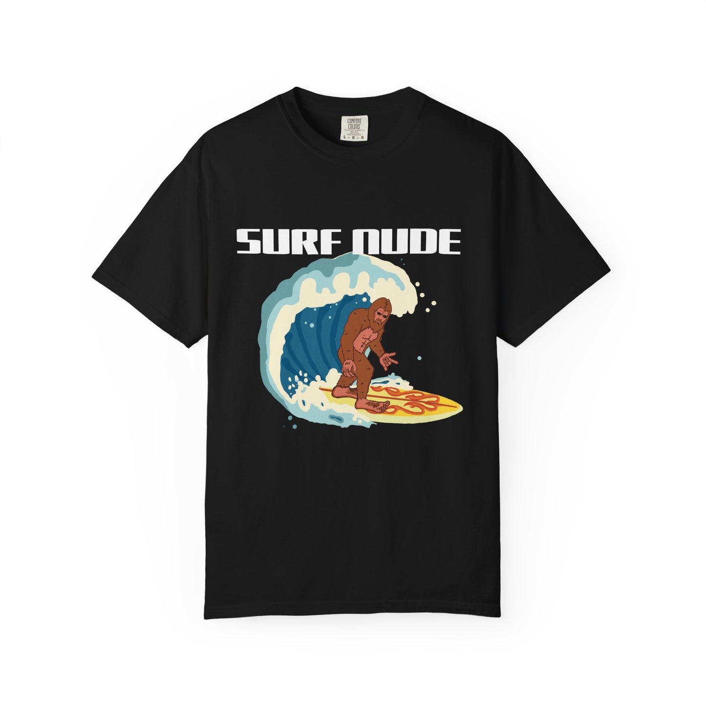 BIG FOOT SURF NUDE TSHIRT