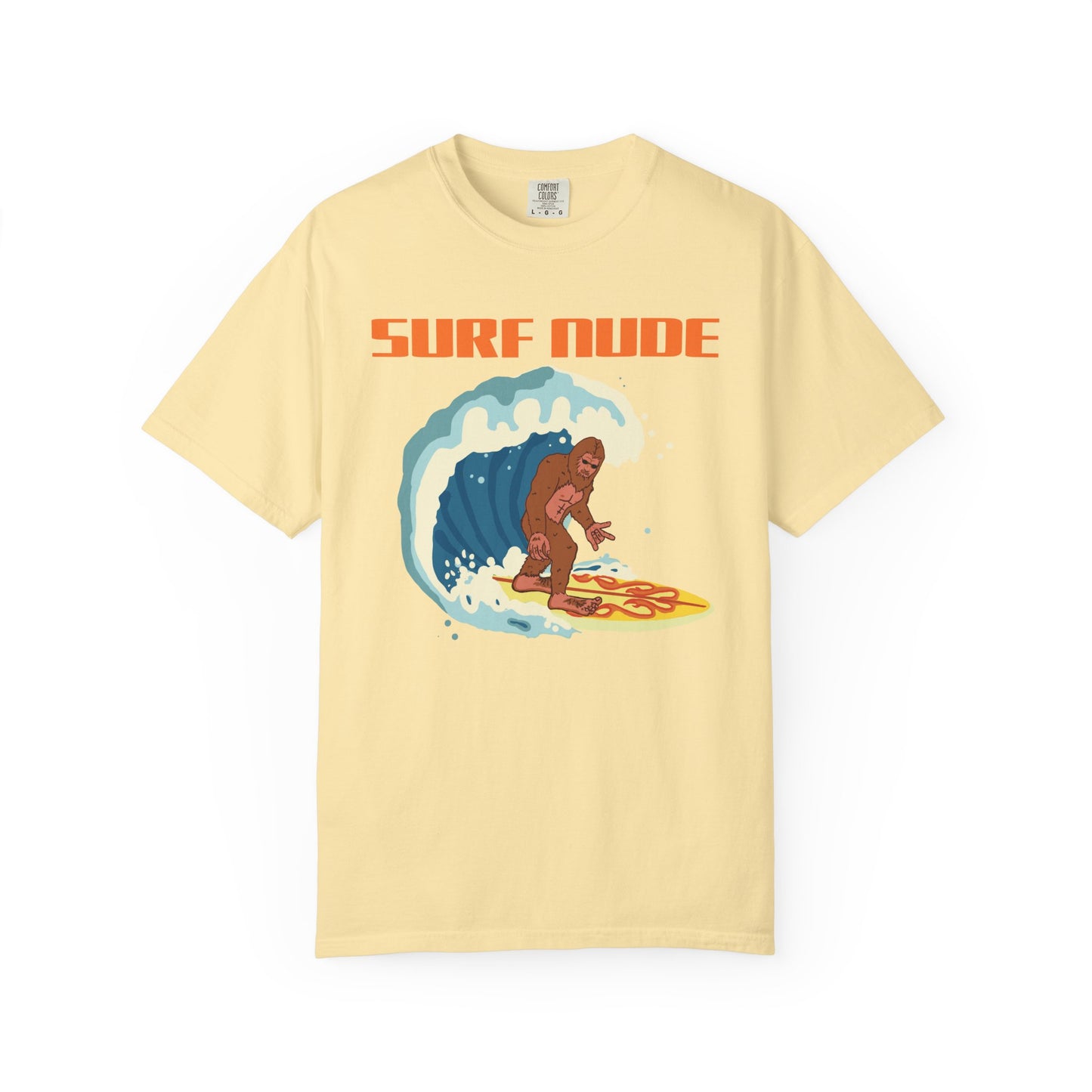 BIG FOOT SURF NUDE TSHIRT