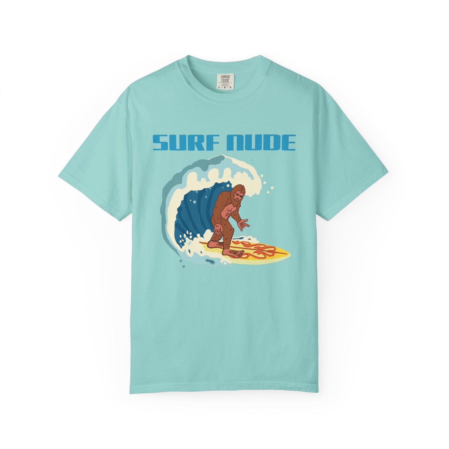 BIG FOOT SURF NUDE TSHIRT