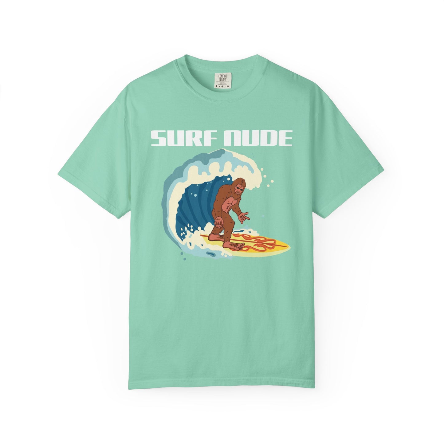 BIG FOOT SURF NUDE TSHIRT