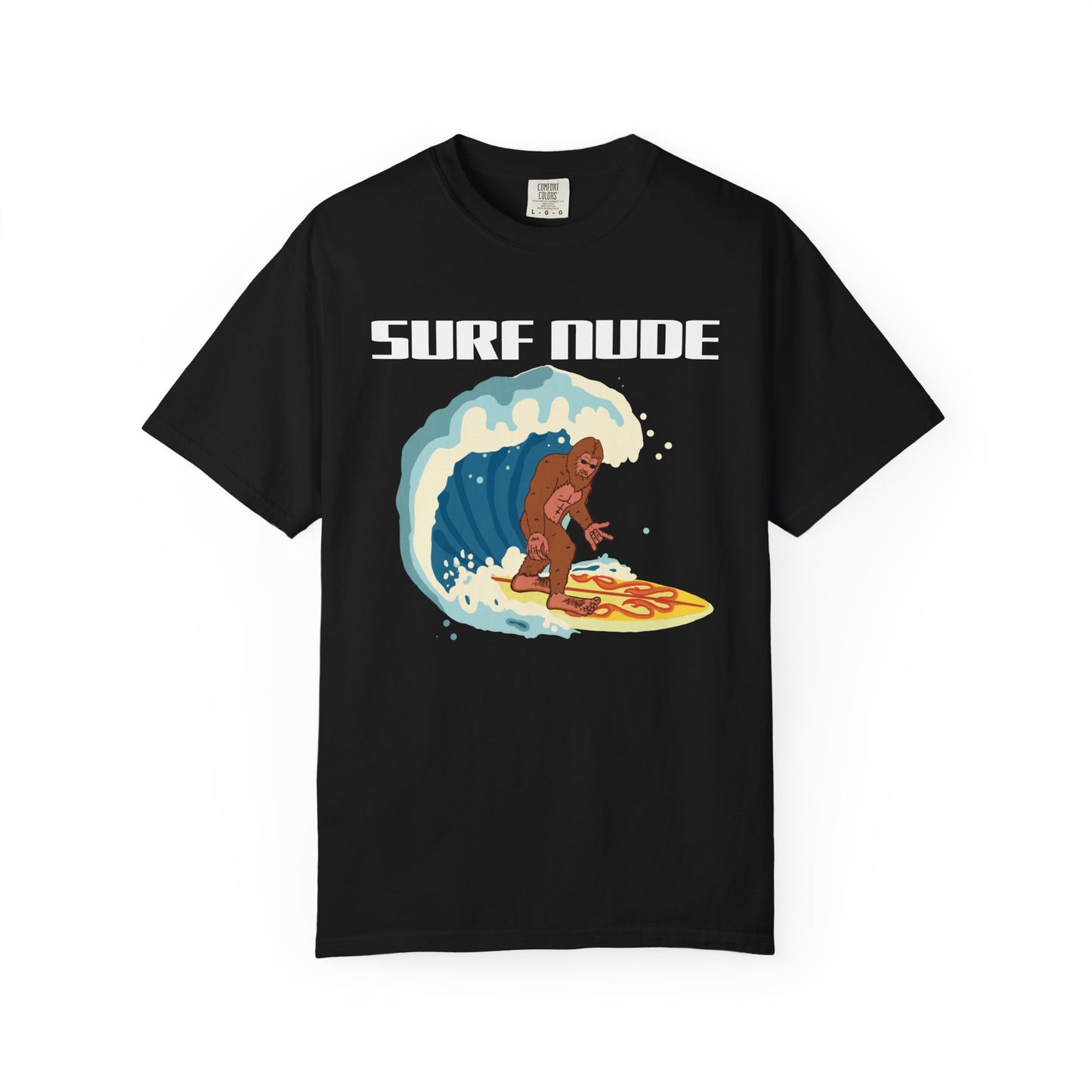 BIG FOOT SURF NUDE TSHIRT