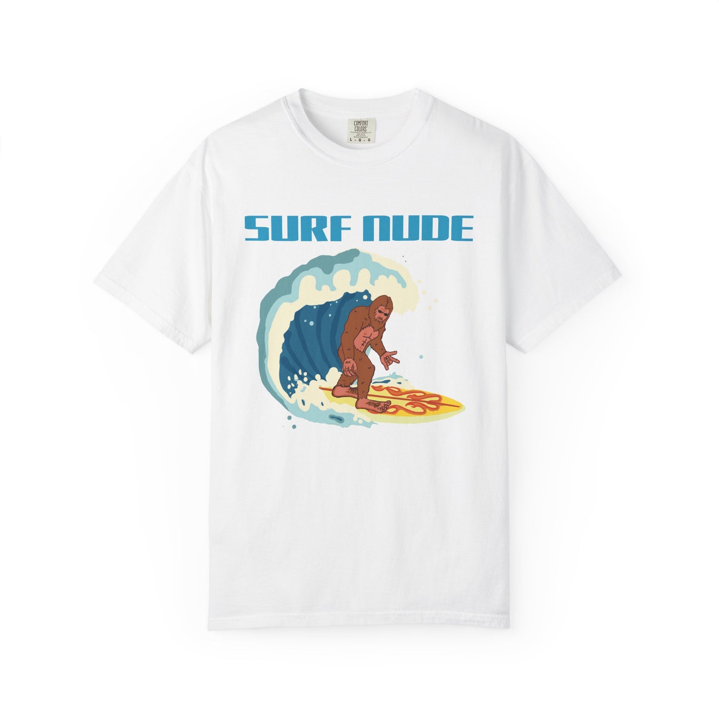BIG FOOT SURF NUDE TSHIRT